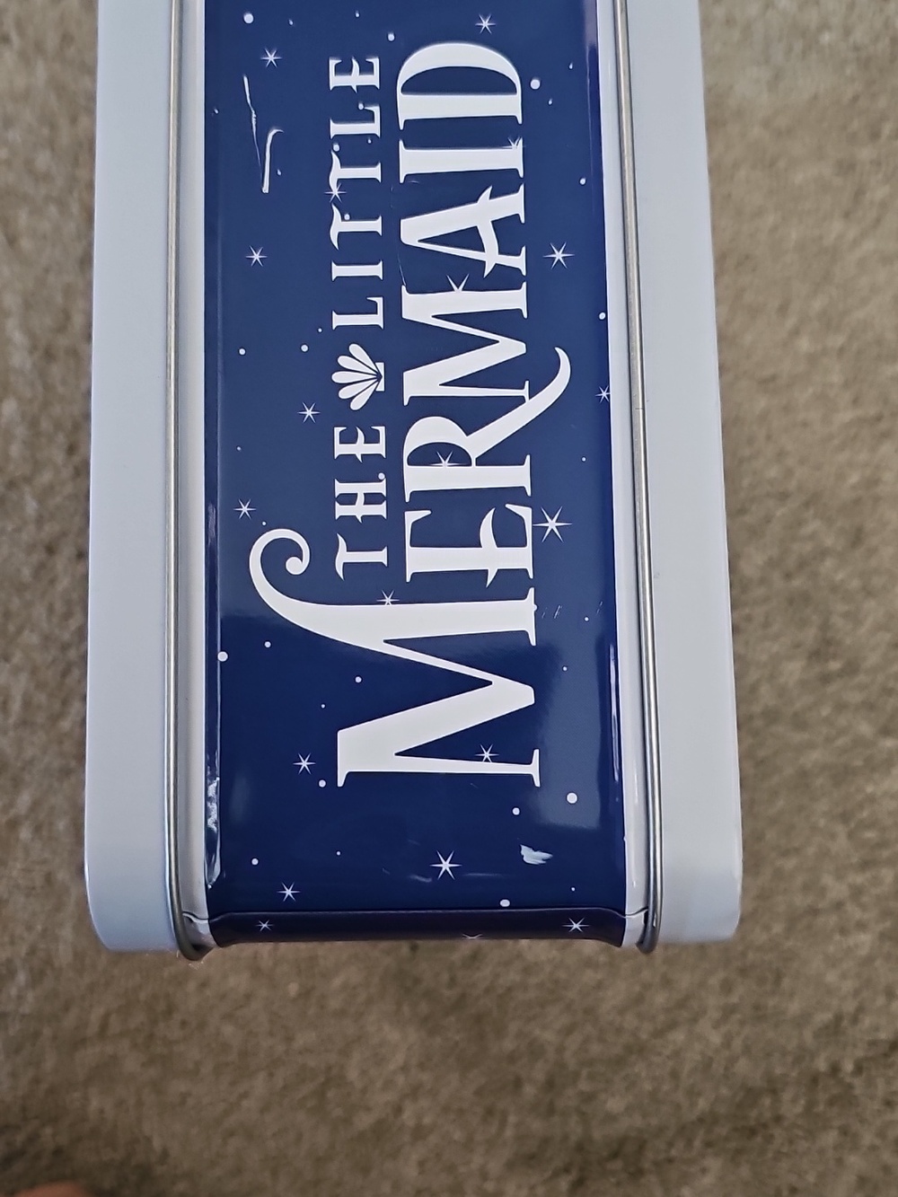 The Little Mermaid Ariel Metal Lunchbox - Blue & Yellow - Picture 3 of 9